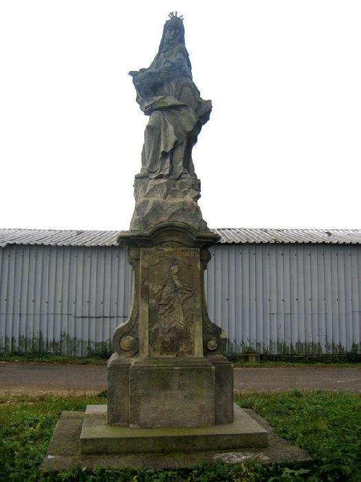 sloup se sochou sv. Anny