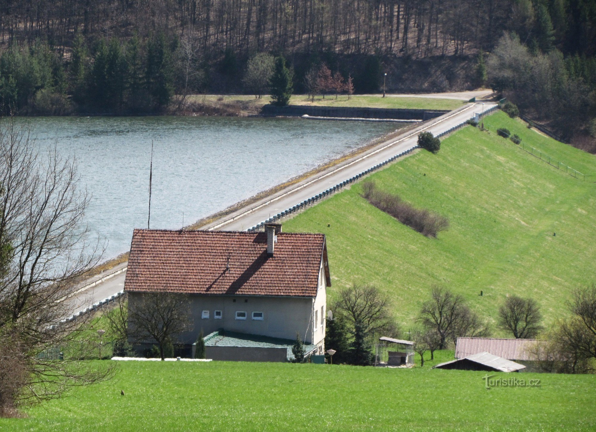 Slušovice - přehrada