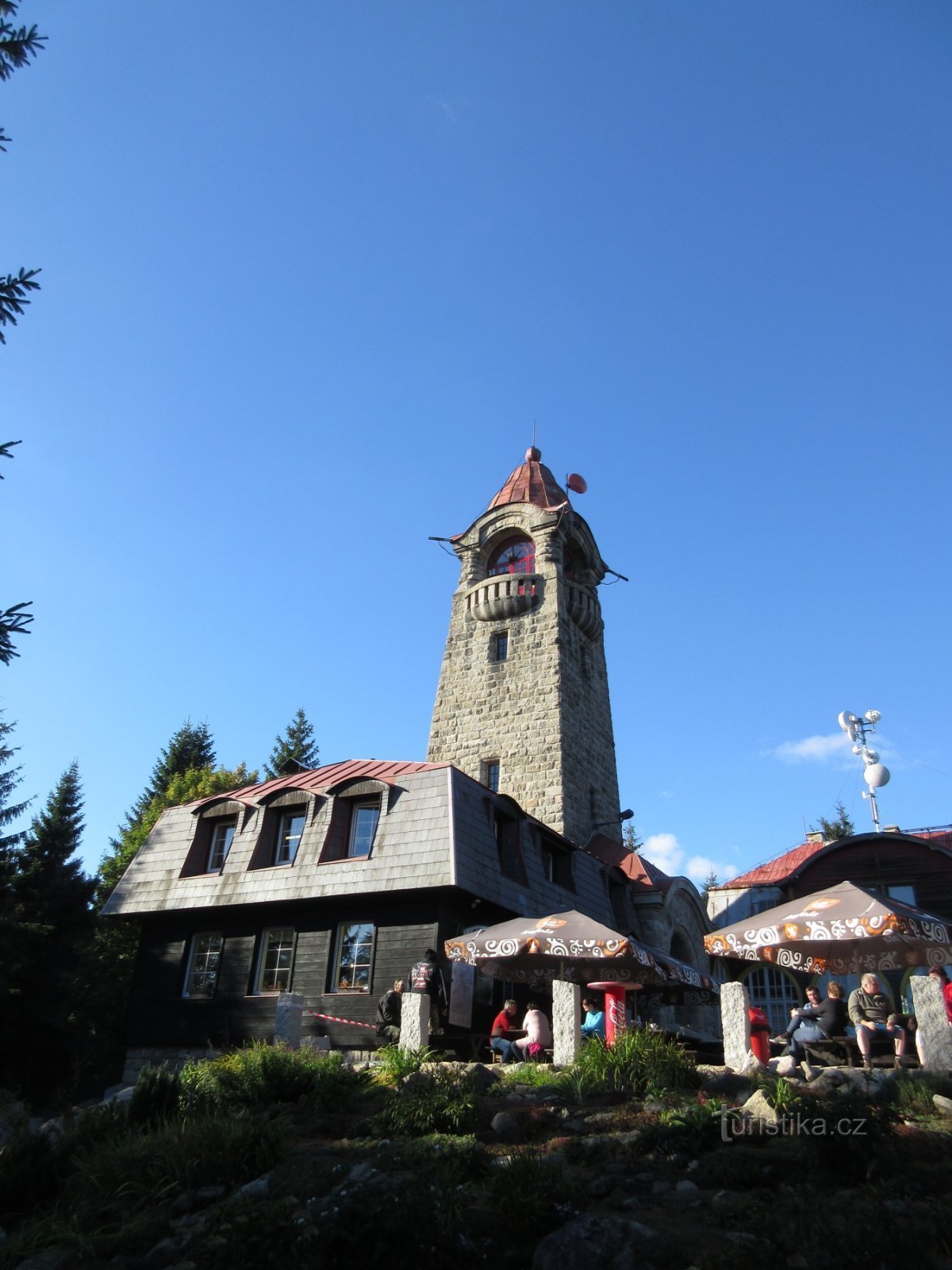 Smržovka - rozhledna Černá Studnice