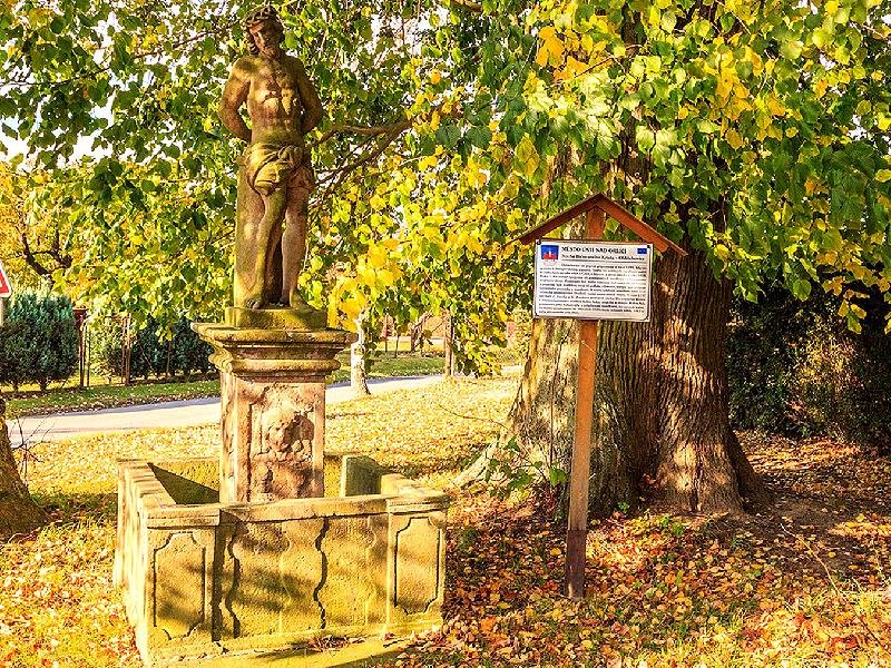 socha Bičování Krista