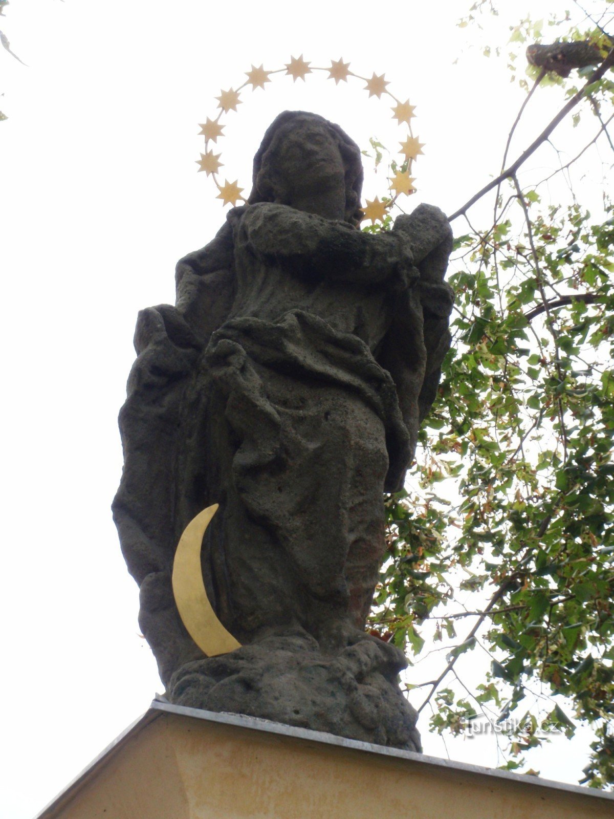 Socha Immaculaty v Osové Bítýšce