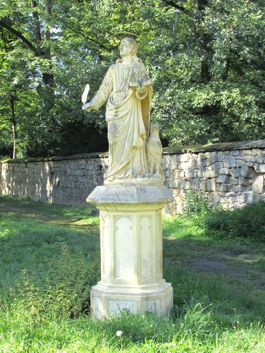socha sv. Jana Evangelisty
