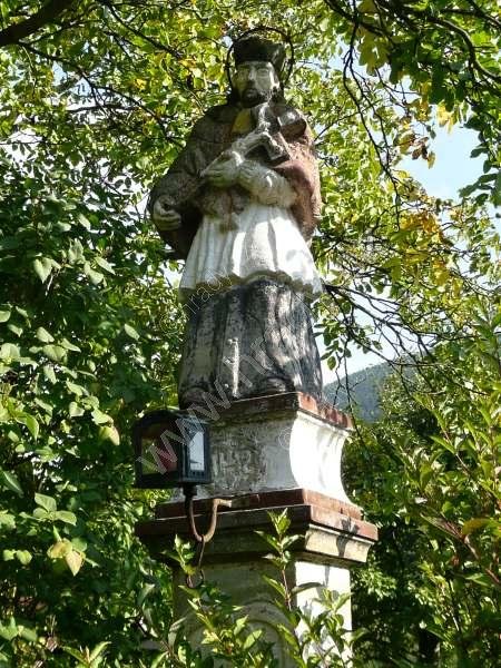 socha sv. Jana Nepomuckého na Úspolce