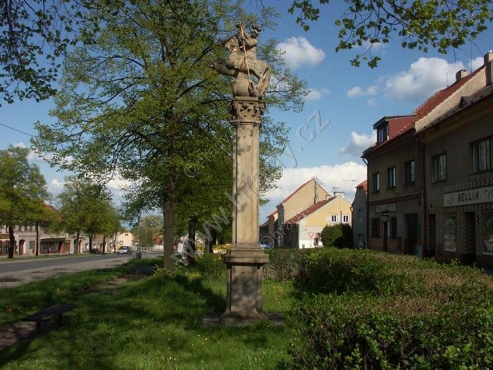 socha sv. Jiří