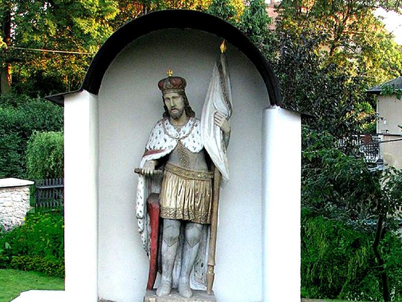 socha sv. Václava