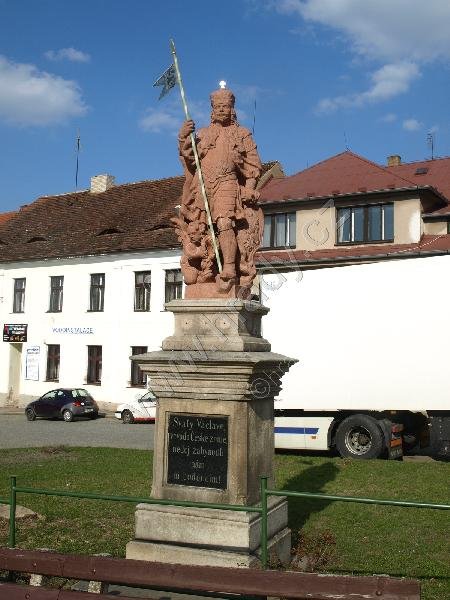 socha sv. Václava