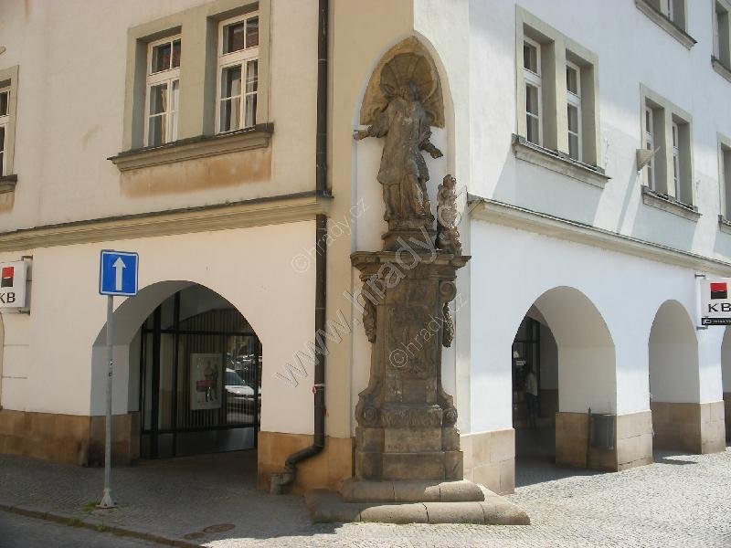 socha sv. Vavřince