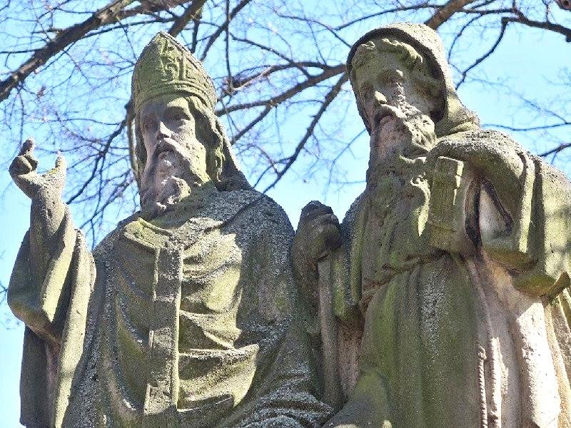 sousoší Cyrila a Metoděje