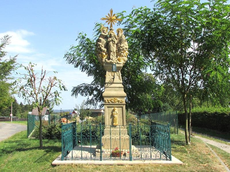 sousoší Nejsvětější Trojice s Pannou Marií