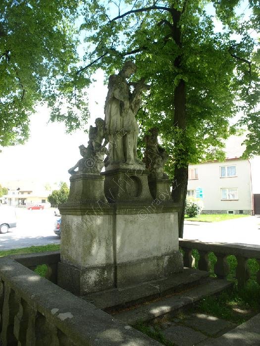 sousoší sv. Jana Nepomuckého s anděly