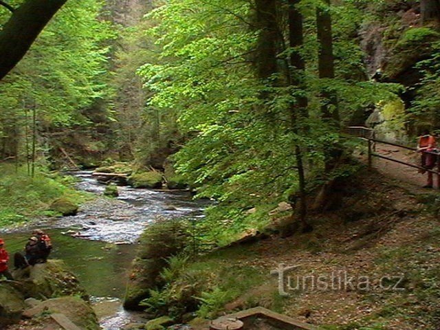 Soutěsky - Hřensko
