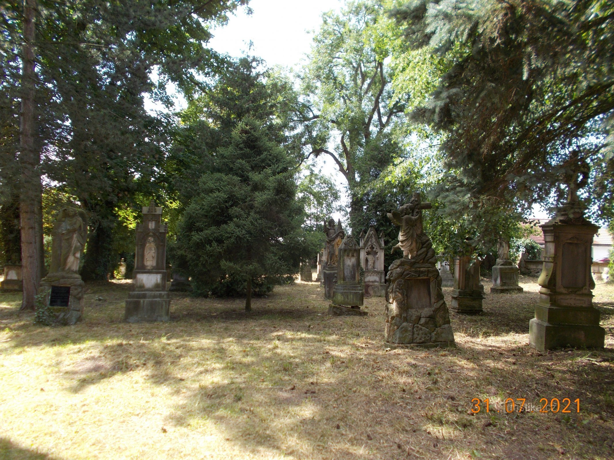 Starý hřbitov v Železnici