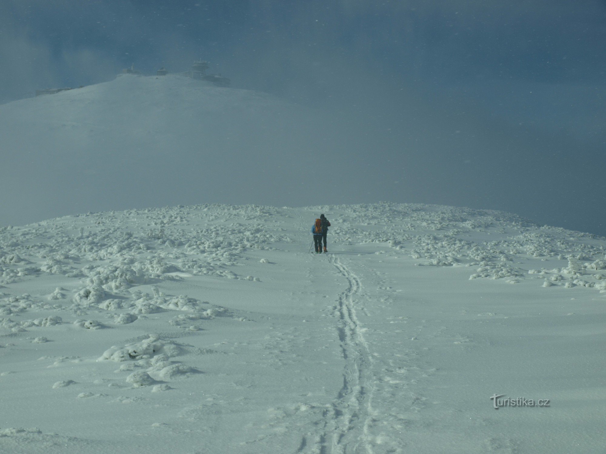 Stoupání na Sněžku