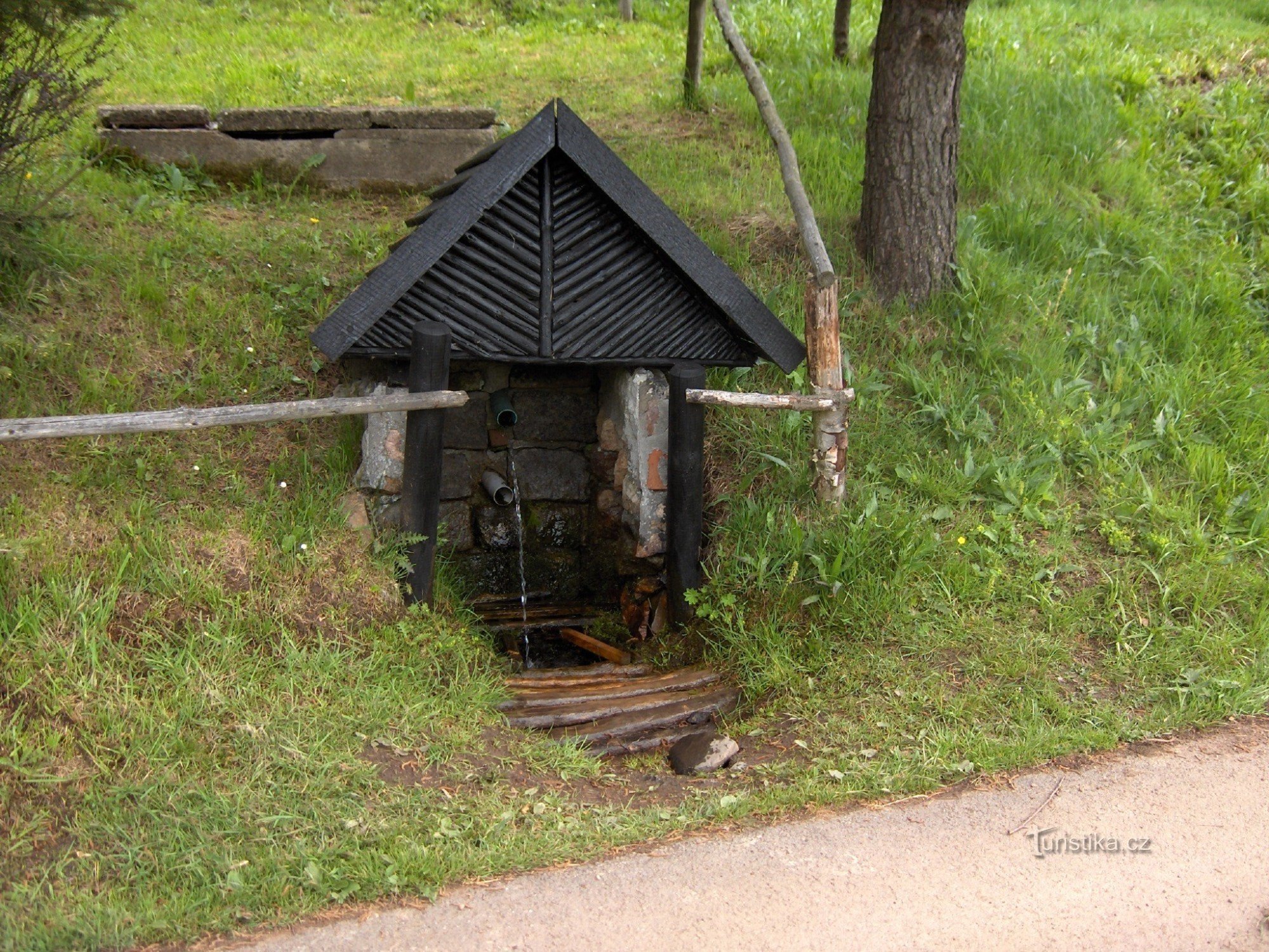 Studánka v Moldavě