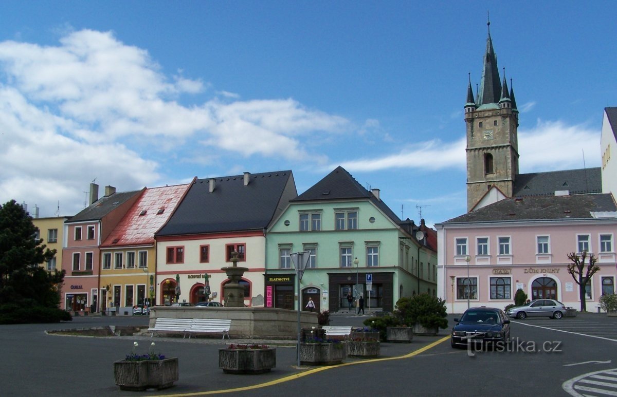 Tachov - náměstí