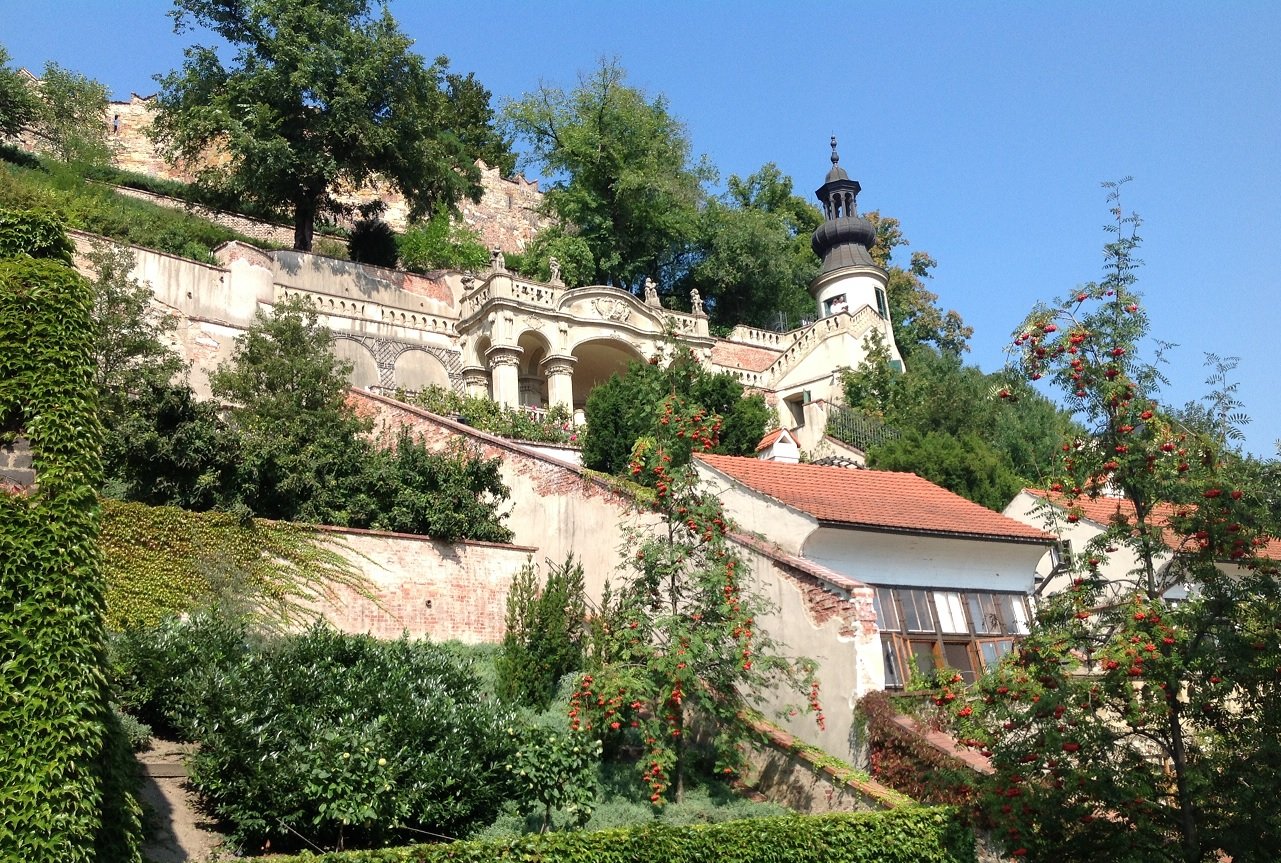 The Palace Gardens below Prague Castle