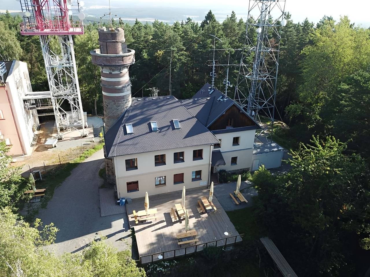Ubytování na rozhledně Krkavec