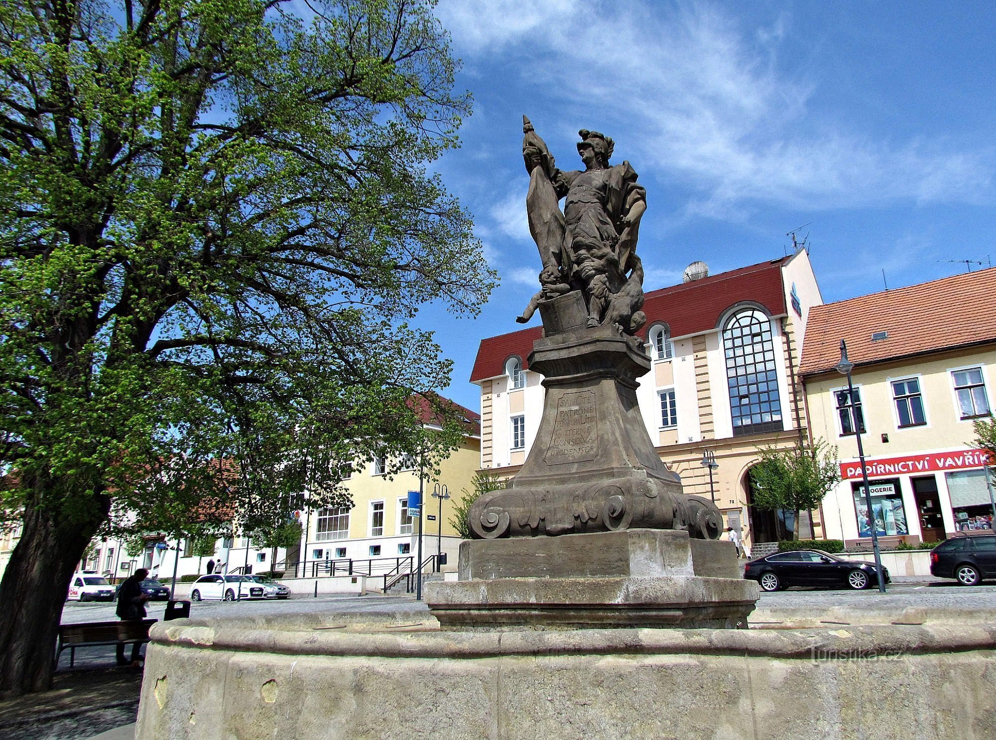 Uherskobrodské Masarykovo náměstí