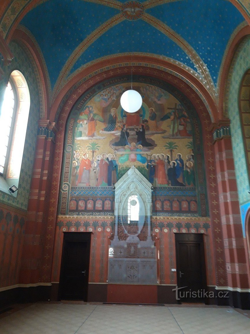 Unikátní Beuronská kaple v lázních Teplice