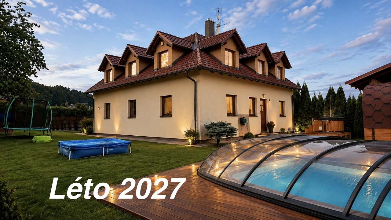 V létě 2027 bude součástí wellness zóny vyhřívaný bazén