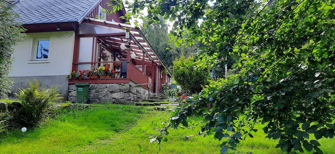 Vchod, terasa s verandou