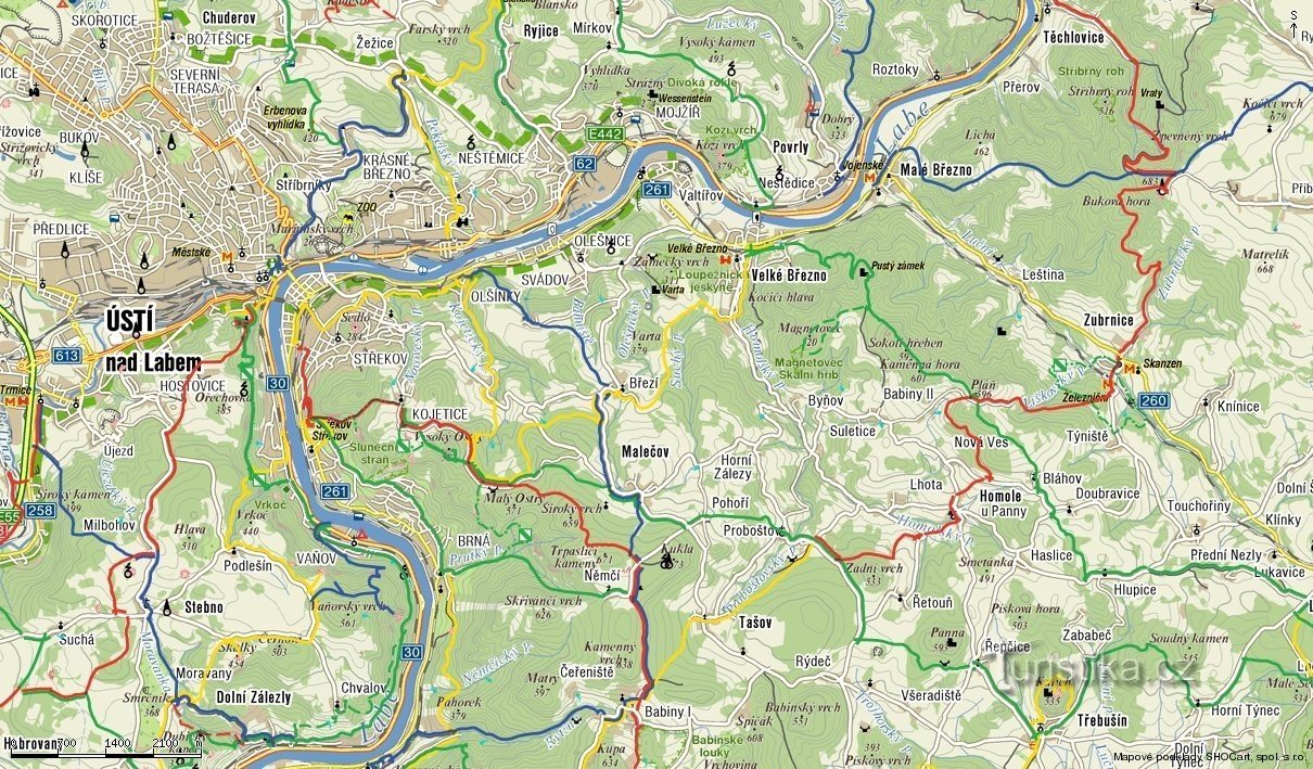 Velké Březno, Homole u Panny, Střekov