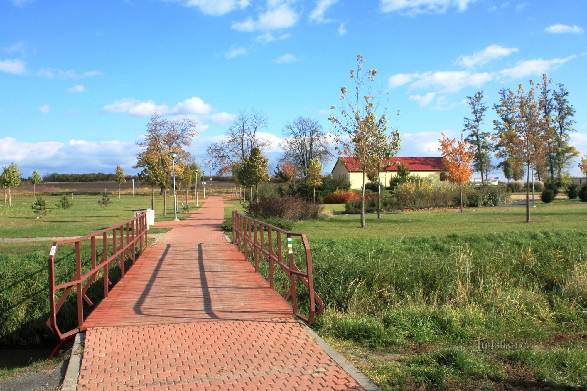 Velké Pavlovice - park u nádraží