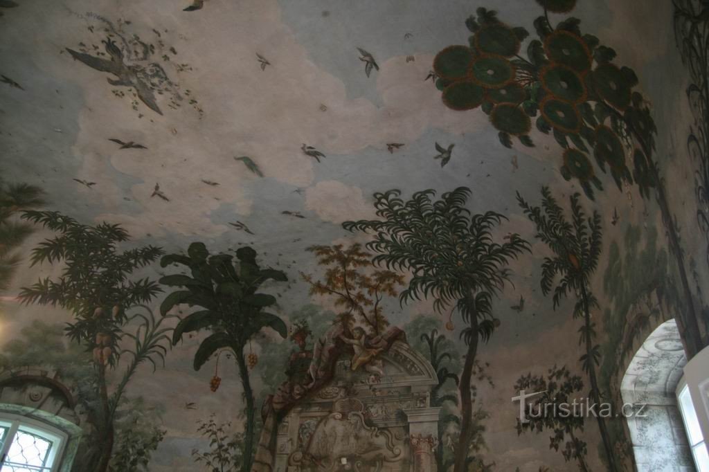 Vnitřní výzdoba letohrádku