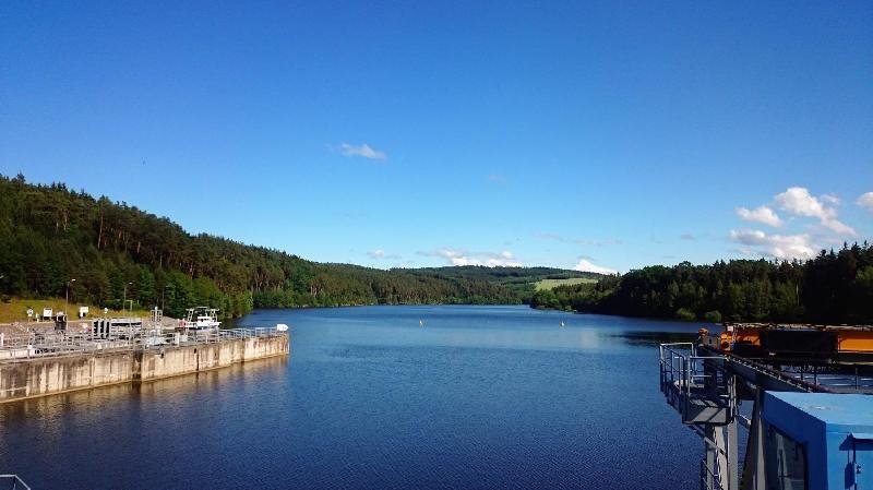 vodní nádrž Hněvkovice