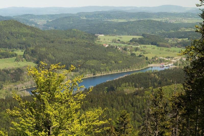 vodní nádrž Lipno II