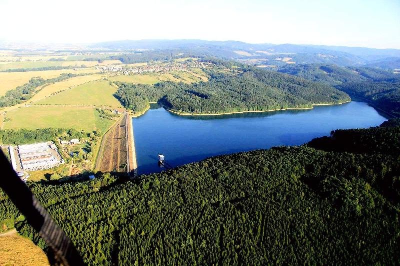 vodní nádrž Slušovice