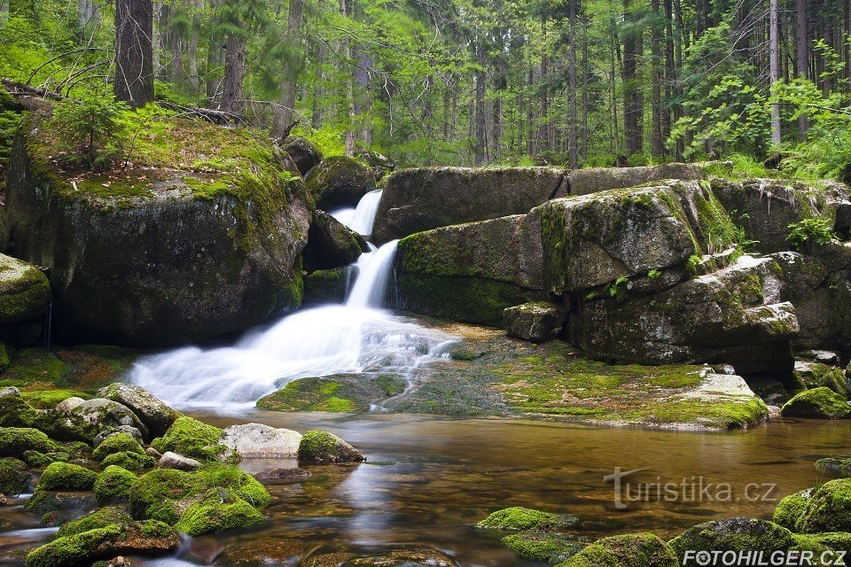 Vodopády v Jedlovém dole