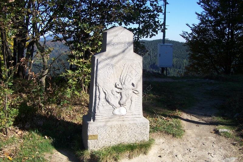 vrchol Soláň