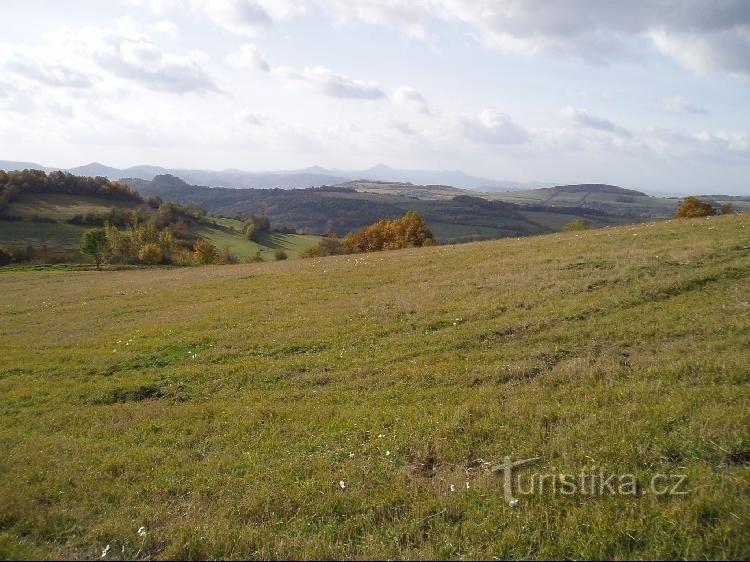 Výhled na České Středohoří