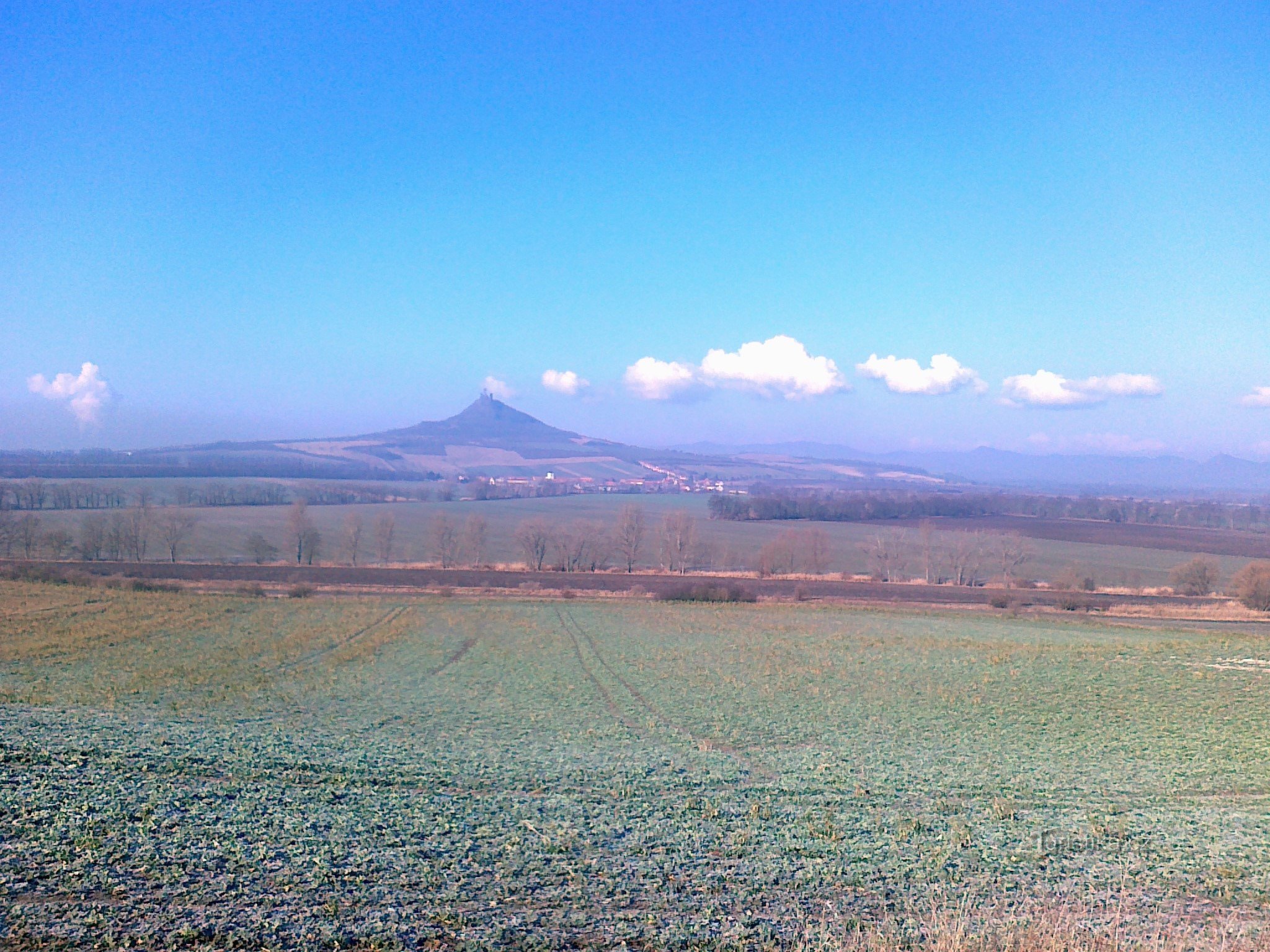 výhled na Hazmburk