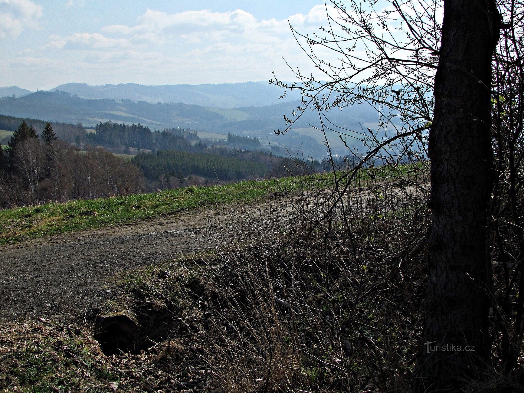 Výhledy ze svahů Václavovska
