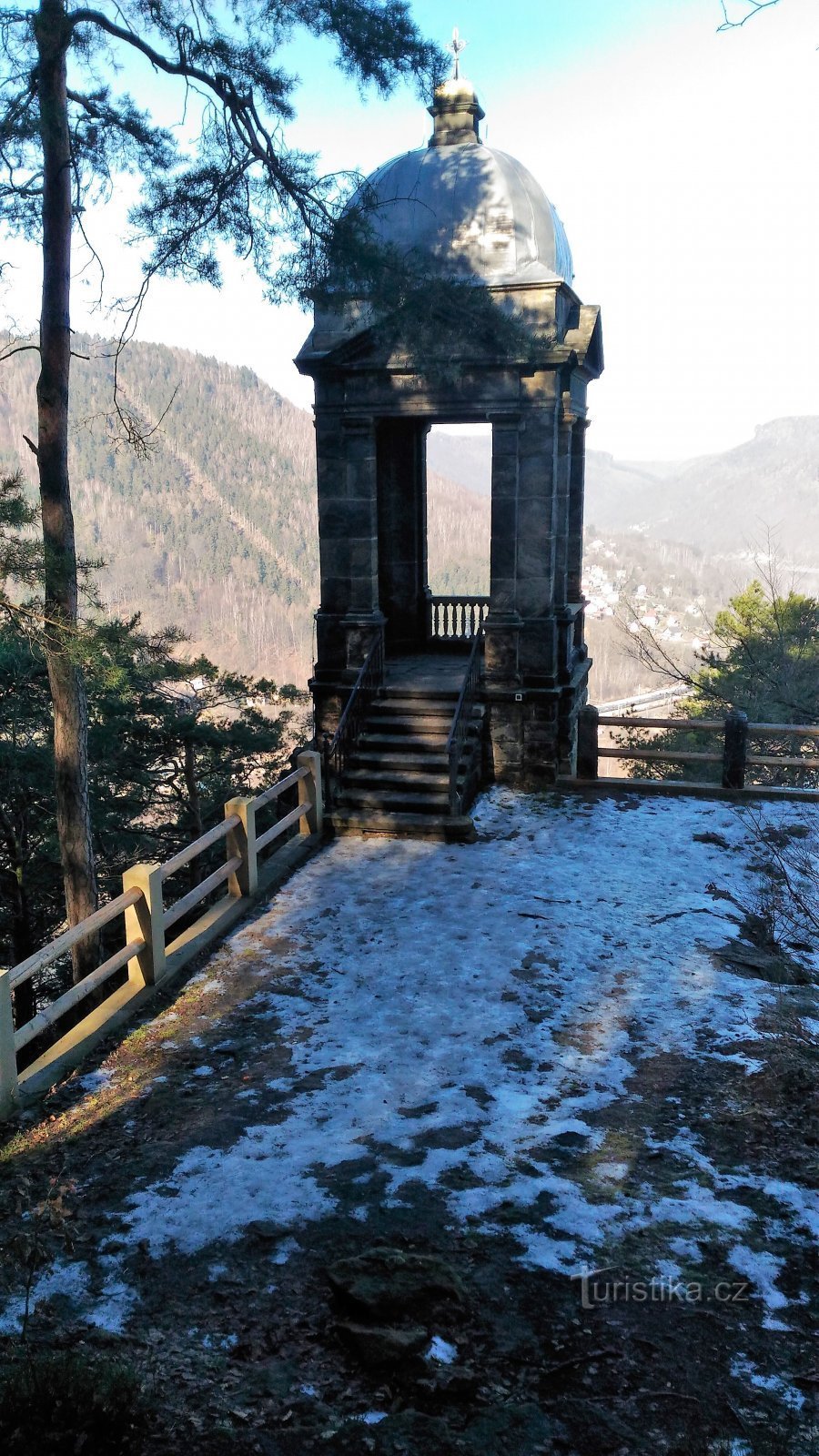 Vyhlídka Labská stráž.