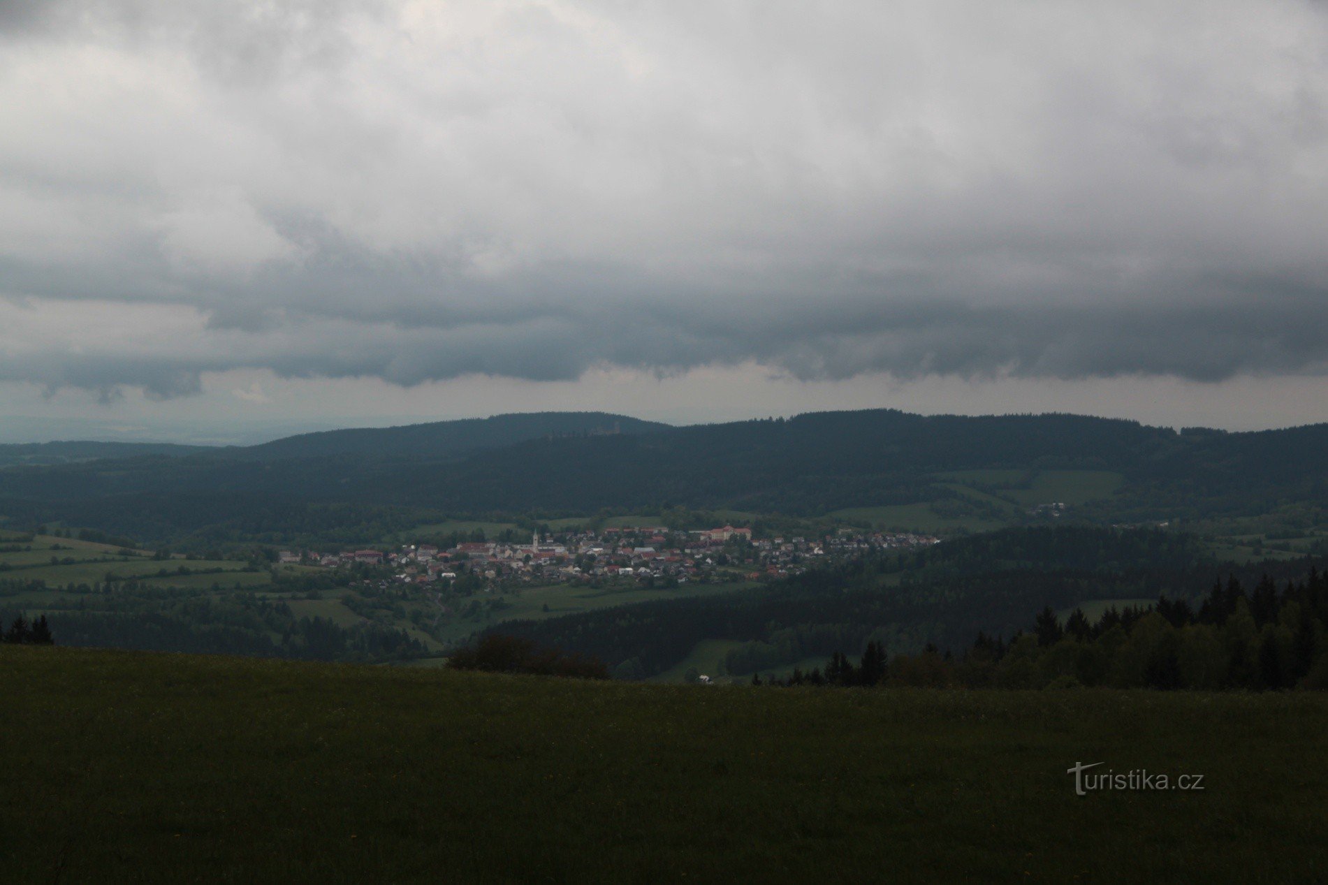 Vyhlídka na Kašperské Hory