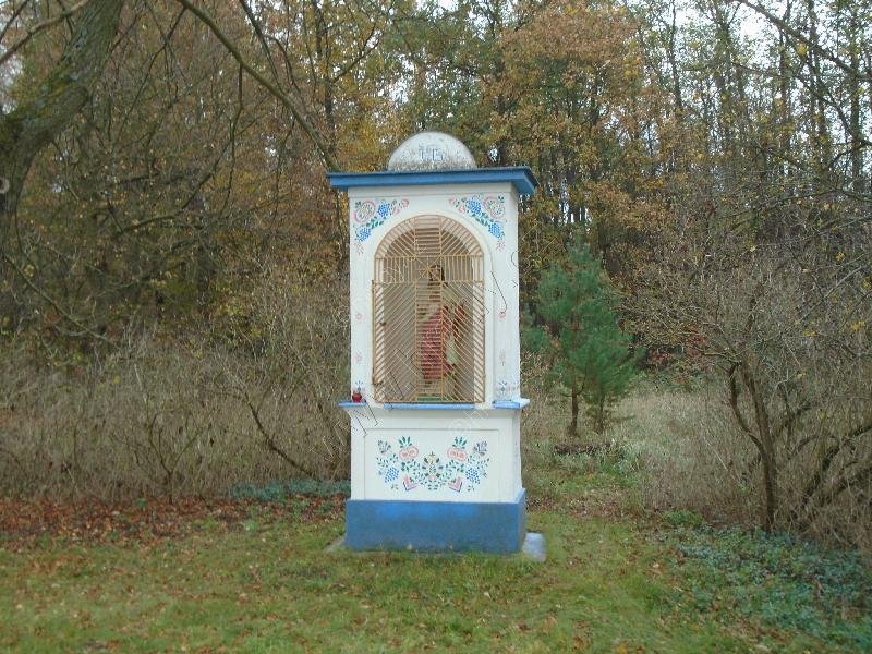 výklenková kaple Božského Srdce Páně