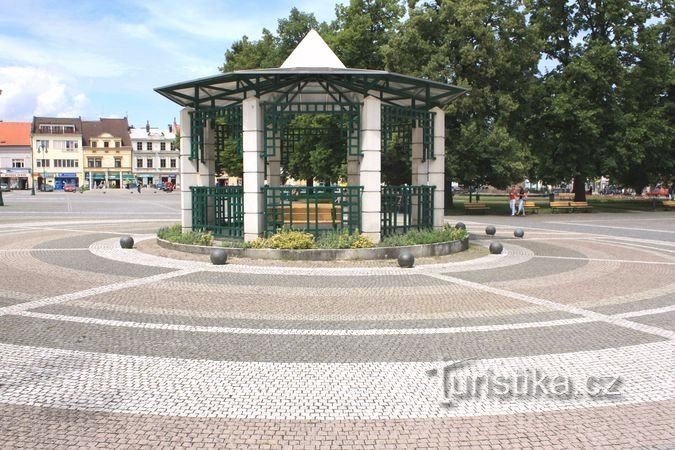 Vyské Mýto - náměstí Přemysla Otakara II.