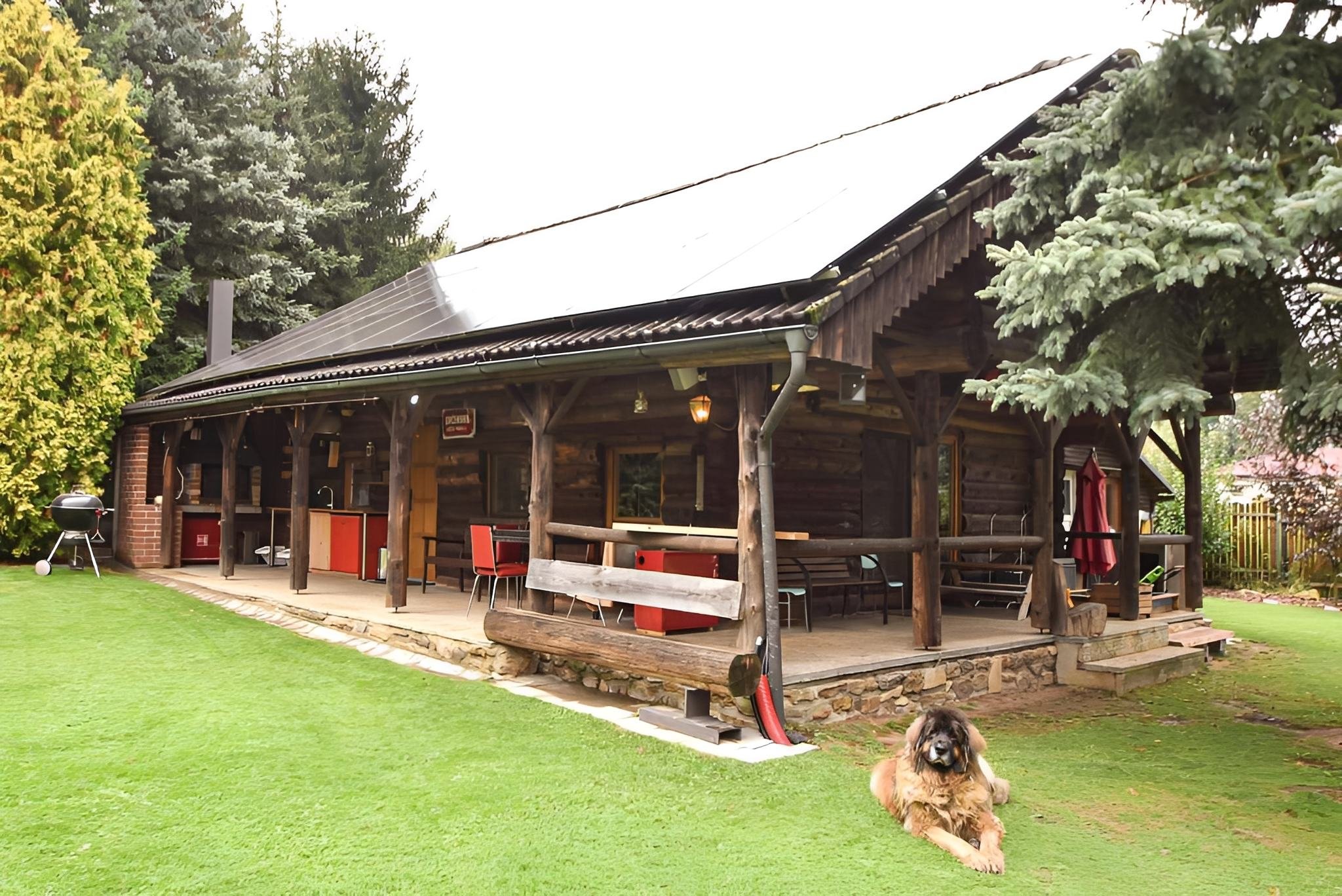 Wooden house in Vysočina
