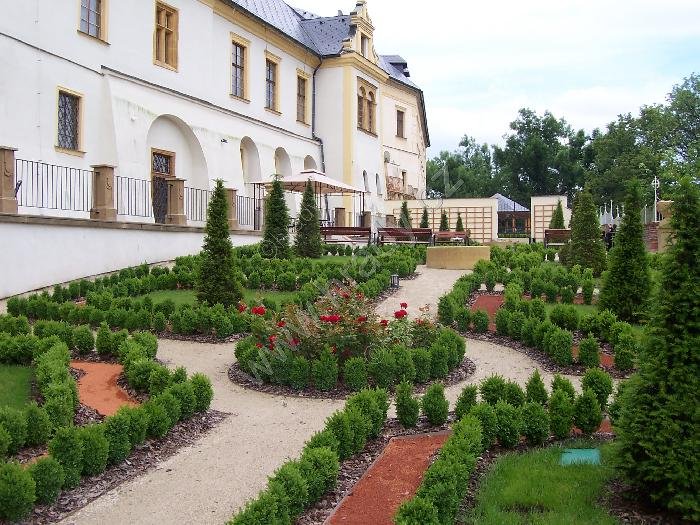 zahrady na městských hradbách