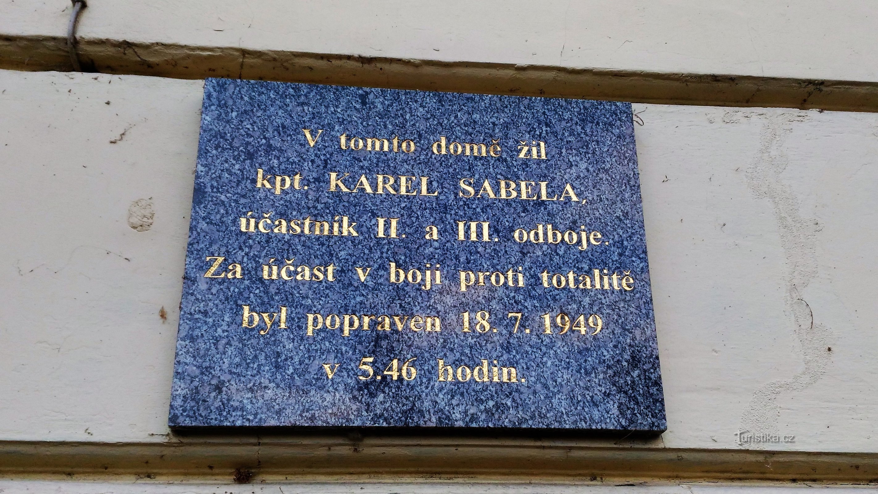 Zapomenutý žatecký hrdina.