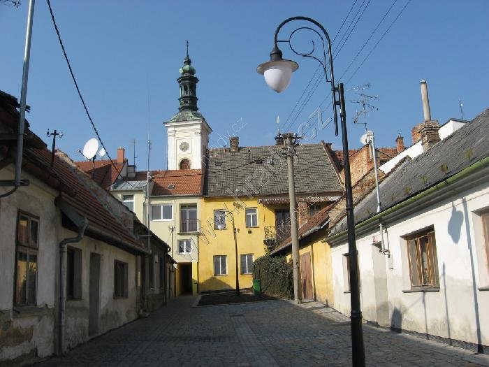 židovské ghetto a synagoga