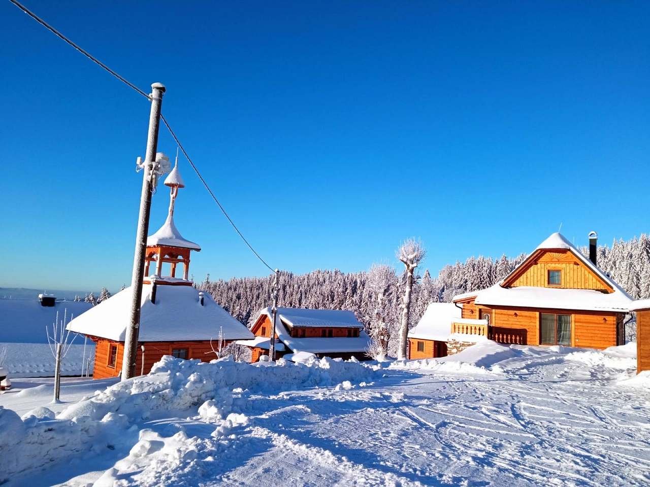 Zima na Benešce