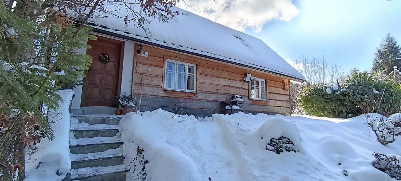 Zima na chalupě je kouzelná