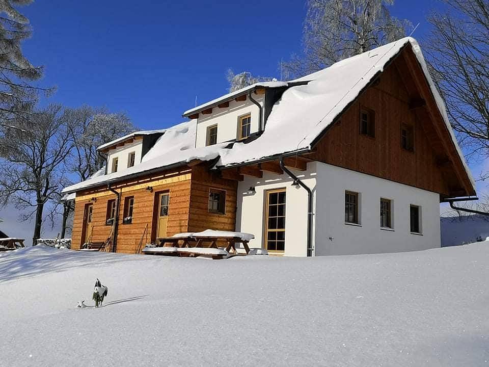 Zimní Chalupa České Petrovice
