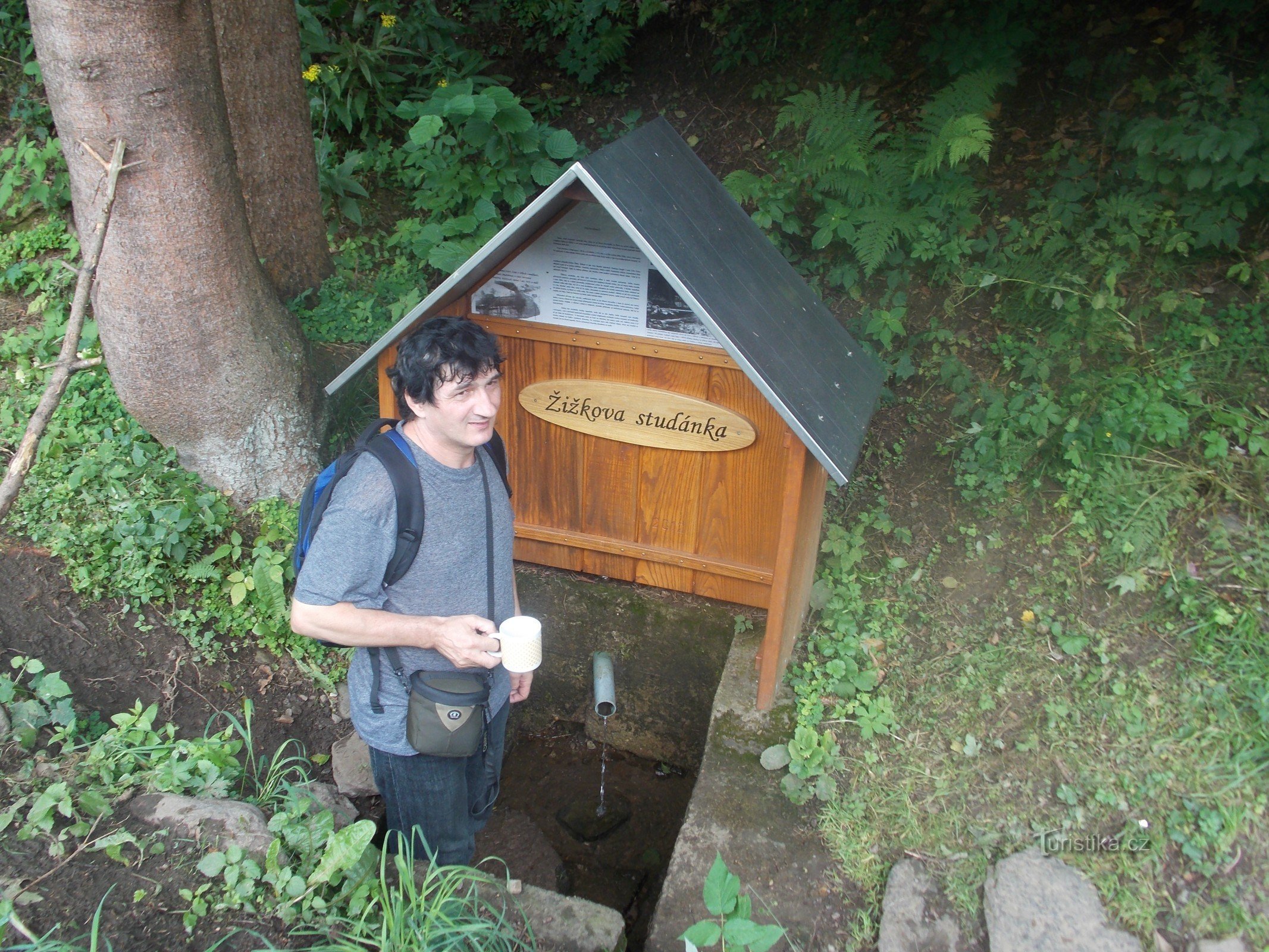 Žižkova studánka v Klášterci nad Orlicí