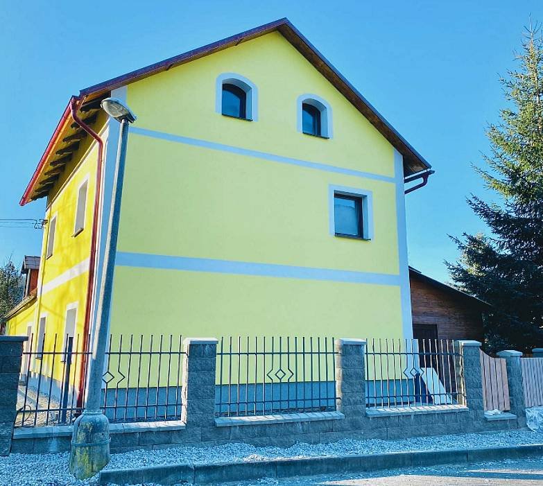 Žlutý dům - chalupa Krušné hory