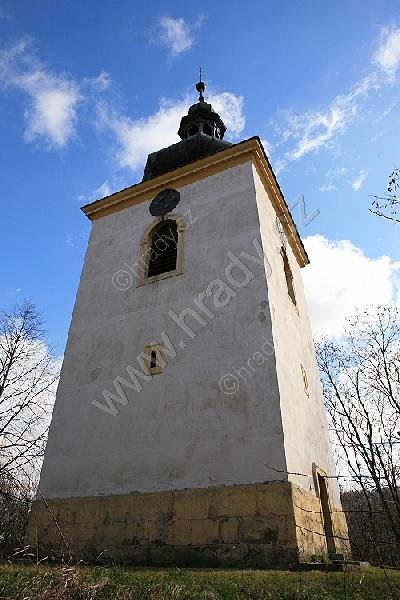 zvonice u kostela sv. Jakuba Apoštola